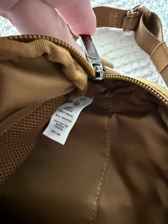 Lululemon City Adventurer Crossbody Bag in Burnt Carmel - Picture 10 of 14